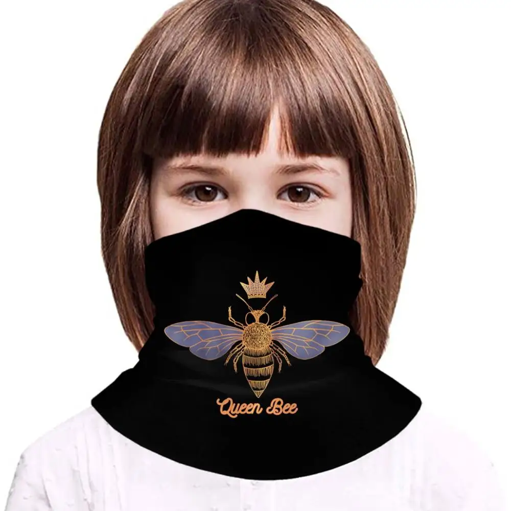 Забавная Милая крутая королева пчела Босс Леди Корона Альфа Гарри банданы шарф