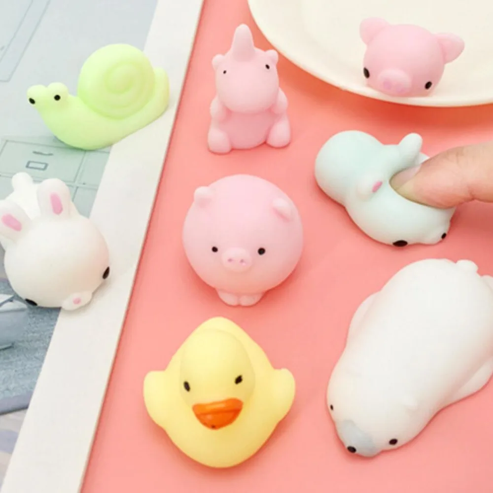 Squishy Toy Cute Animal Antistress Ball Abreact Sticky Shape Slow Rising Anti Stress Relief Relax Child Anti Stress Toy images - 6