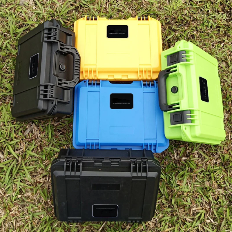 thickened multi color multi function toolbox safety protection box slr camera box equipment waterproof binstrument box with foam free global shipping