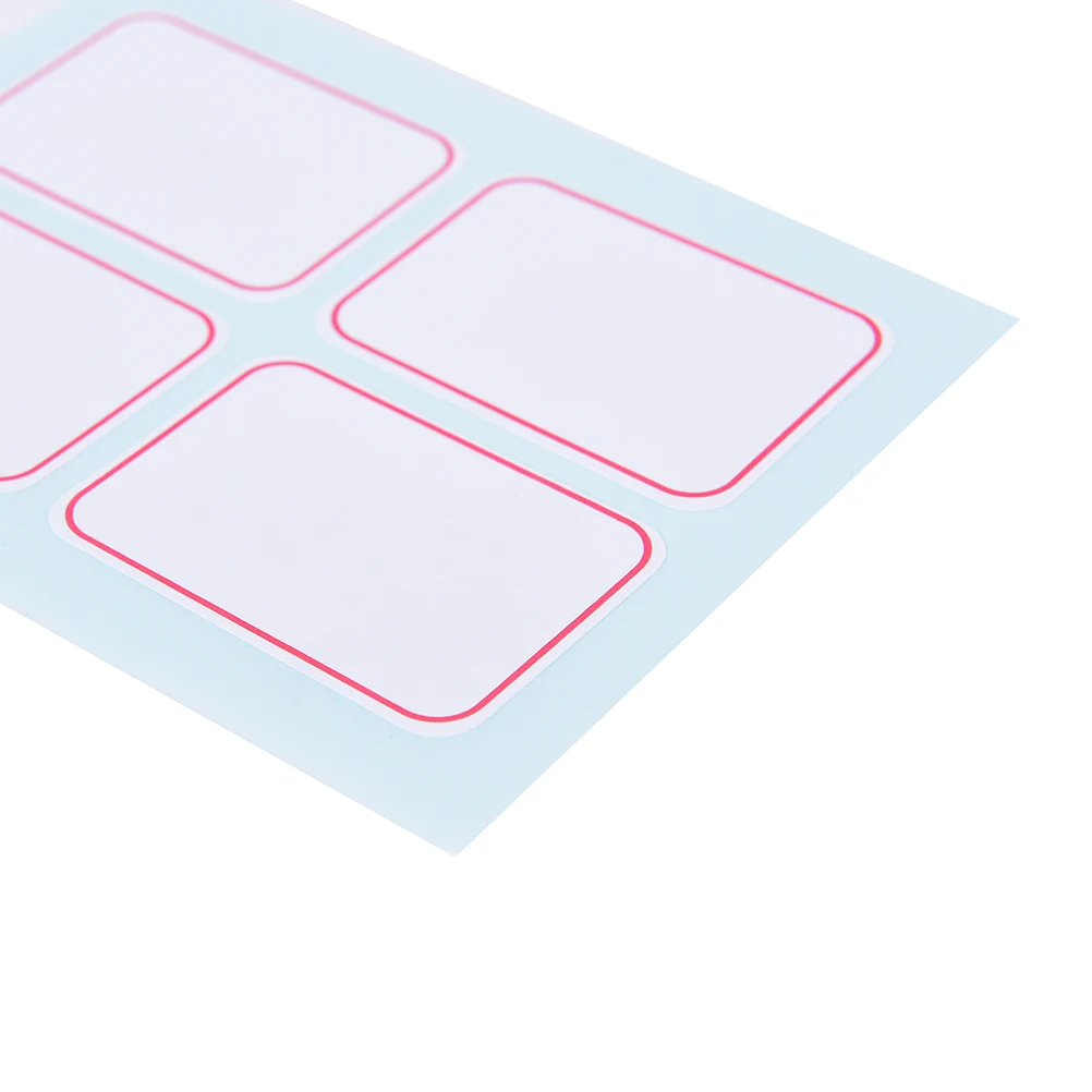 

JETTING 12Pcs Huge Self Adhesive Sticky Label Writable Name Stickers Blank Note Labels