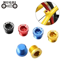 muqzi mtb fixed gear road bicycle aluminum screw bolt for v brake hole boss cantilever brakes post mount screws m101 25
