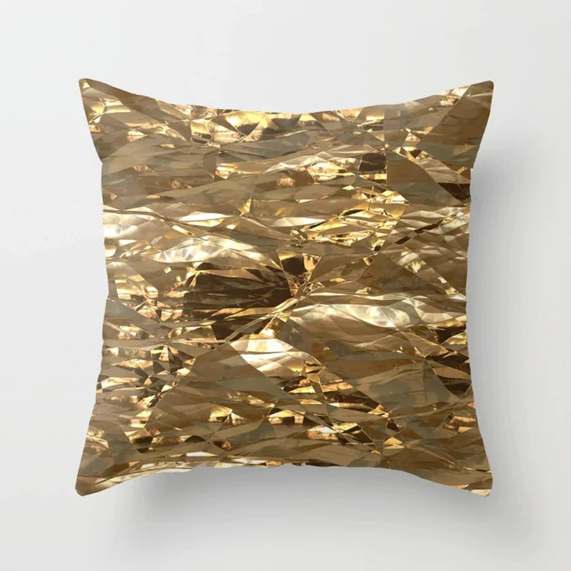 

Pillow case 45 * 45 Modern and simple English alphabet Animal printed polyester pillowcase Square decorative pillowcase