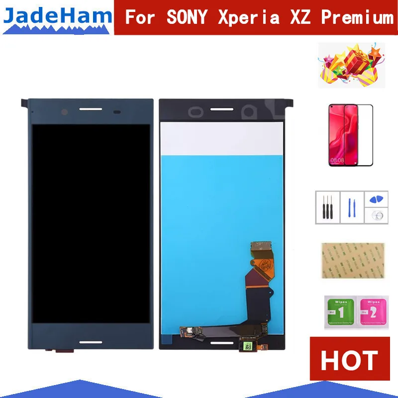 

Протестированный 5,5 "3840x2160 IPS дисплей для SONY Xperia XZ Premium ЖК-сенсорный экран дигитайзер в сборе запасные части G8142 G8141