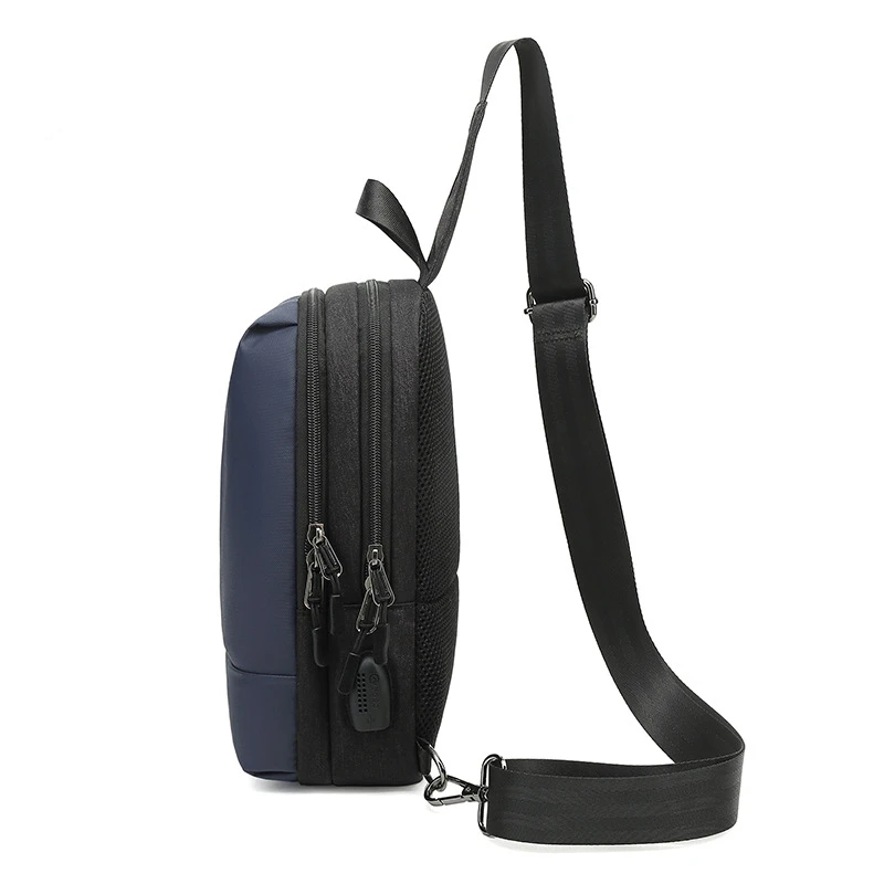 Модная мужская сумка на плечо мужские сумки через Противоугонная нагрудная