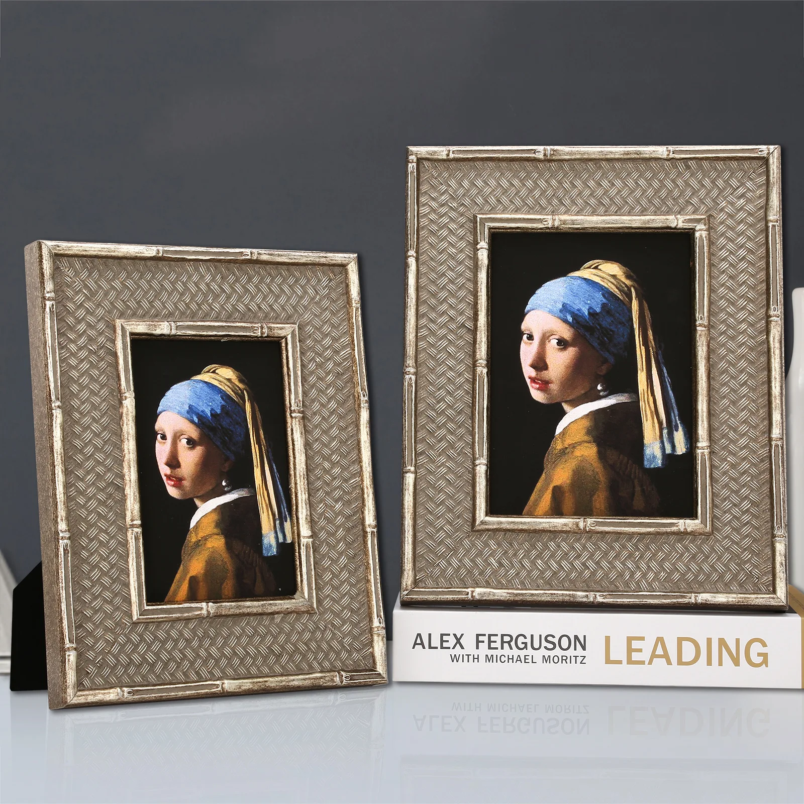 

6/7/10 Italy Light Luxury Modern Solid Wood Photo Frame Living Room Ornaments