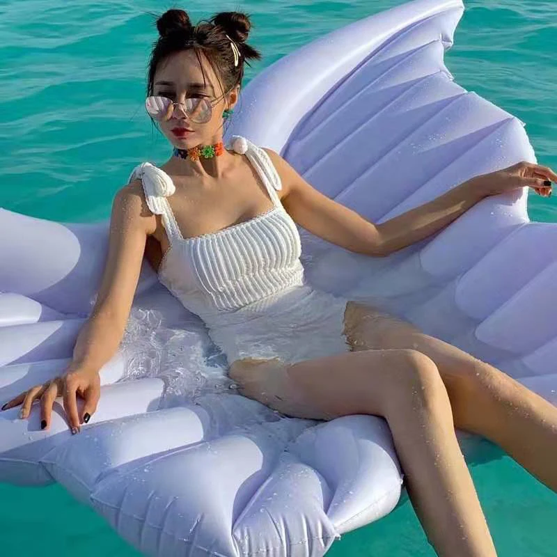 Элегантный Изысканный Цельный купальник из ткани женский пляжный маленький