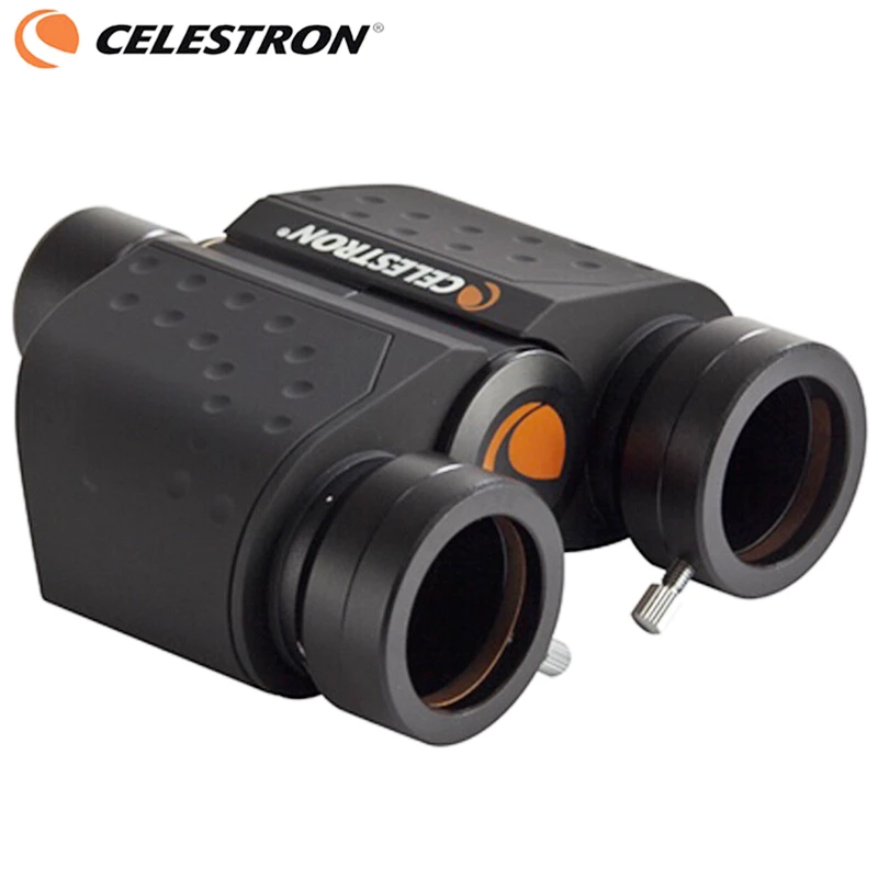 Бинокулярный стереоглазок Celestron позволяет одновременно адаптировать два