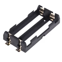 2 x 18650 battery holder smd smt high quality battery box with bronze pins tbh 18650 2c smt