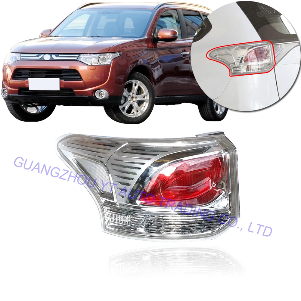 Задсветильник фонарь CAPQX для Mitsubishi Outlander 2013 2014 задний в сборе стоп-сигнал