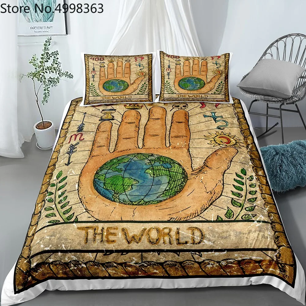 Винтажный набор пододеяльников для рук наволочка покрывало в стиле хиппи