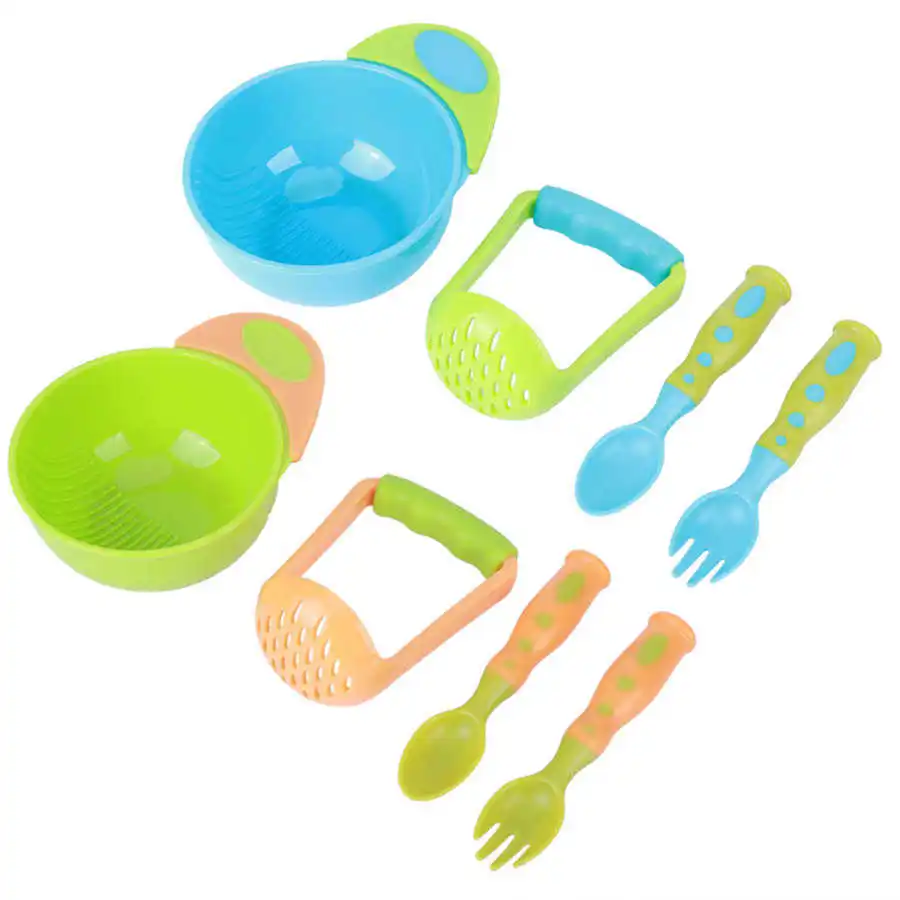4 шт./компл. миска для детского питания инструменты кормления младенцев Набор