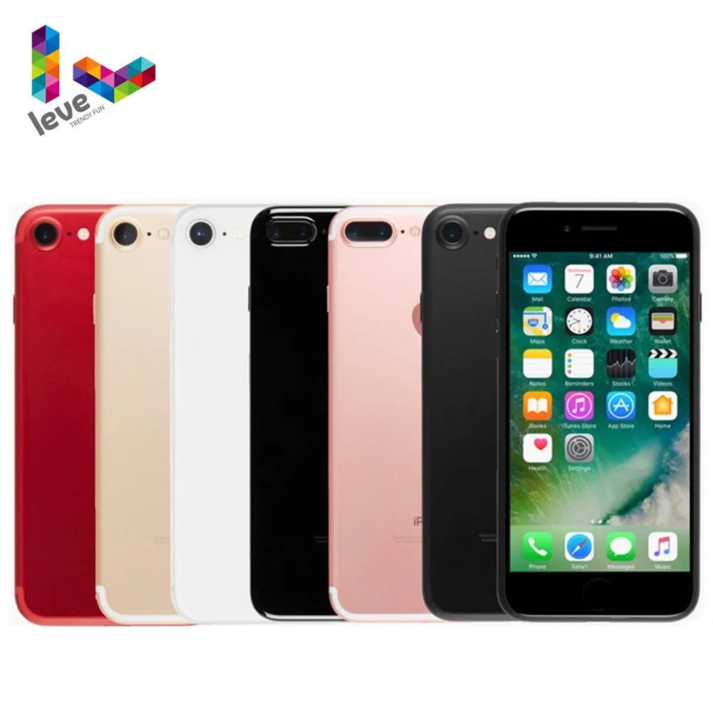 Сотовые телефоны Apple iPhone 7 и 4 дюйма оригинальный iOS разблокированный 5 2 Гб ОЗУ 12 МП
