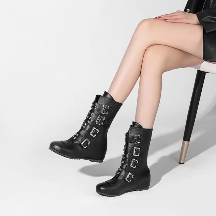 

2021 New Autumn Winter Versatile Thin Breathable Short Boots Medium Boots Flat Heel Thin Martin Boots Women's England