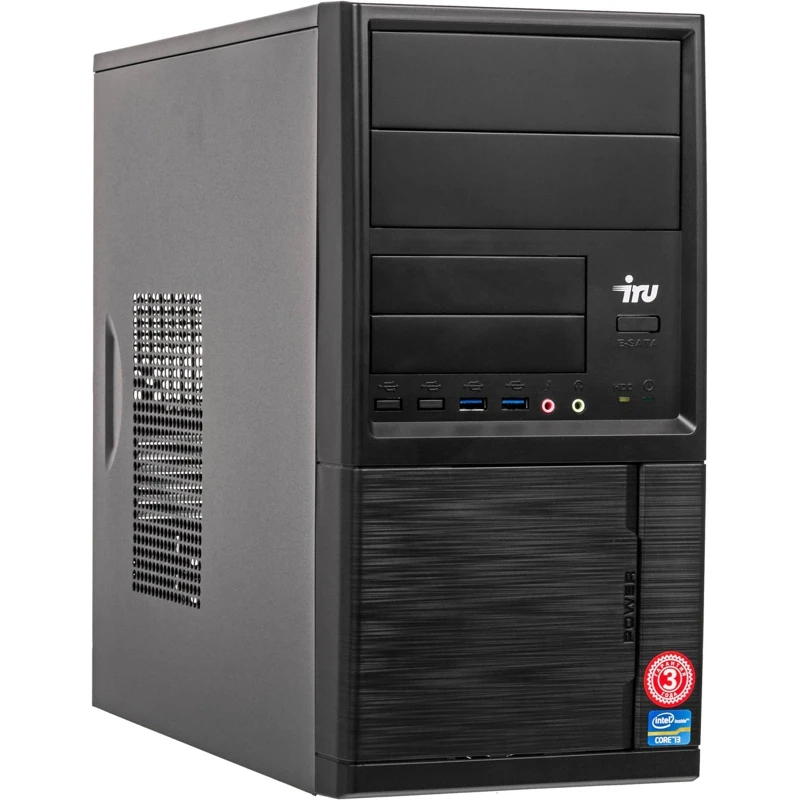 Системный блок IRU Опал 512 Intel Pentium Gold G5420 8 Гб 240Гб SSD UHD Graphics 1478337 | Компьютеры и офис