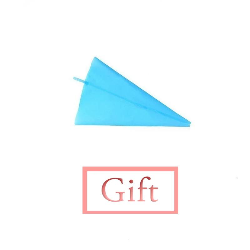 Набор кондитерских наконечников для глазировки из нержавеющей