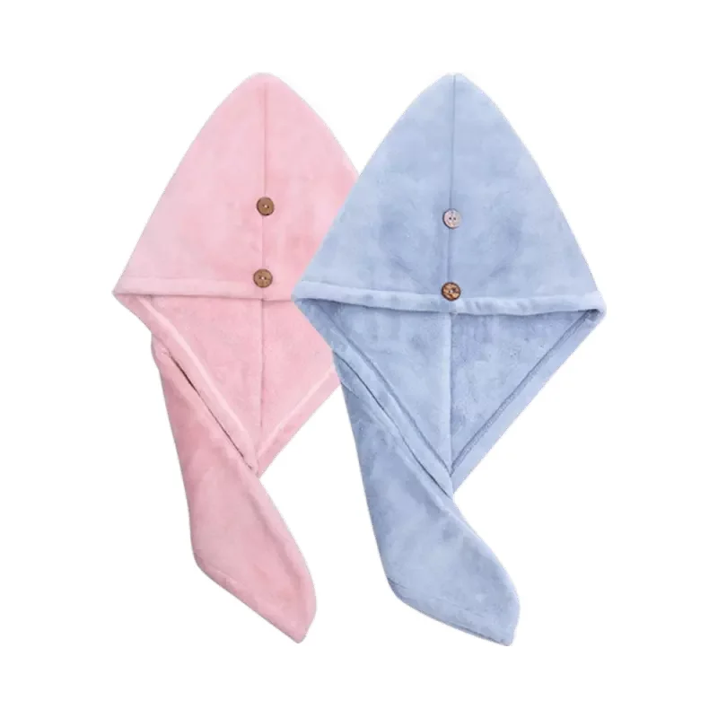 Pink 1pcs Blue 1pcs Xiaomi Mijia Для женщин Ванная комната сухих волос Кепки супер абсорбент полиэстер с набор хлопчатобумажных банных Полотенца быстрой сушки салон Полотенца 24x64 см - Цвет: Pink 1pcs Blue 1pcs