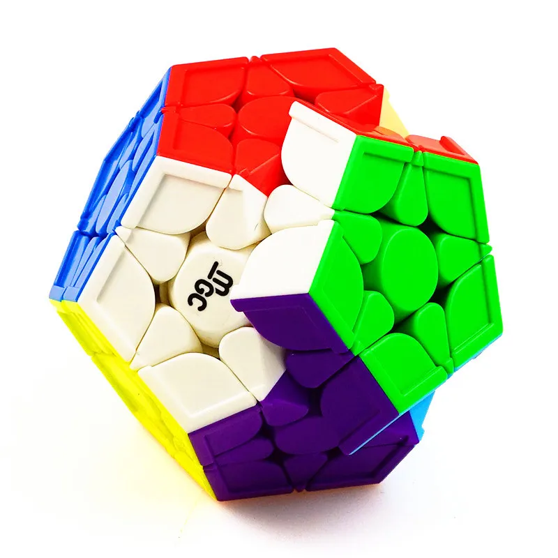 YongJun YJ MGC 3x3x3 Магнитный Megaminx megaminxed Профессиональный Многоцветный безопасный ABS