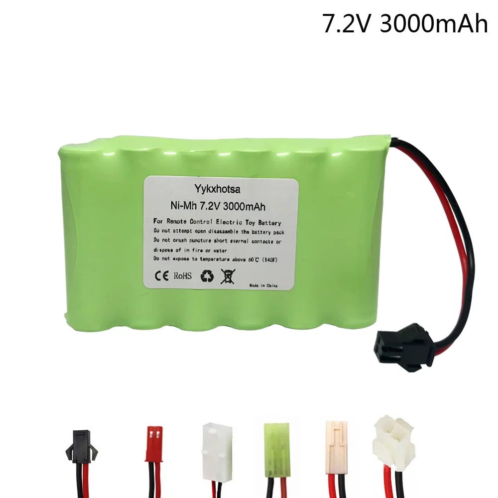 аккумулятор nimh 72 v 3000mah для радиоуп