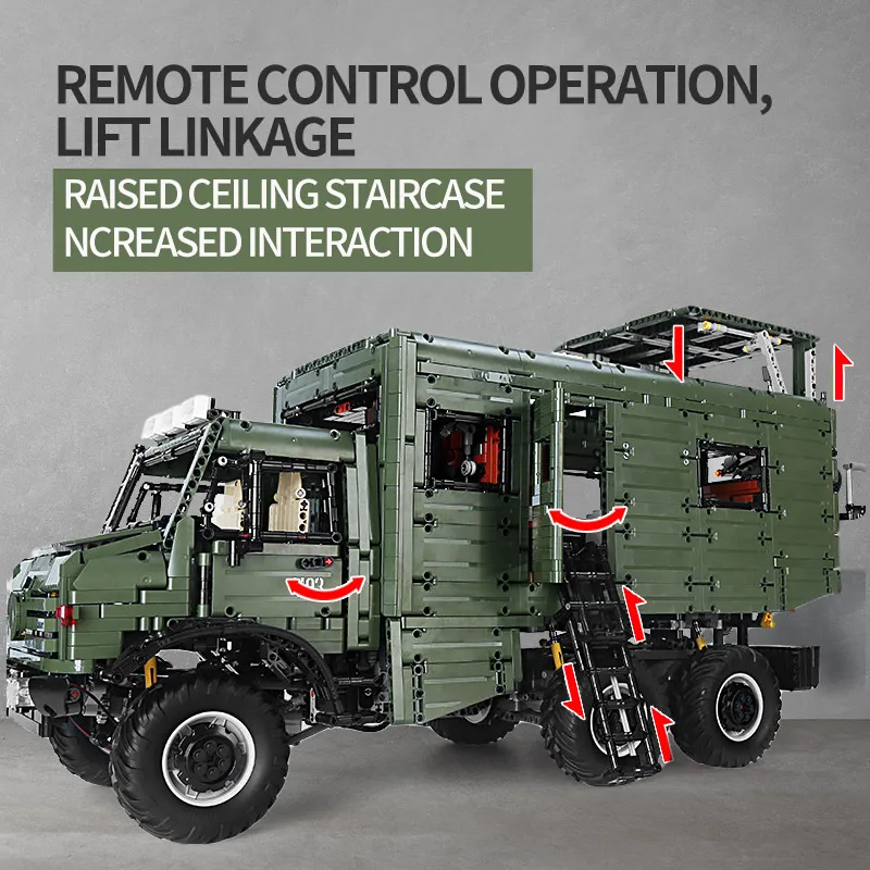 В наличии LEIER J907 T4009 технология дистанционного управления Unimog номадизм RV