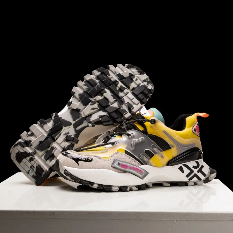 

Luxury Platform Shoes Woman Causal Chunky Sneakers Designer Fashion Lightweight Thick Bottom Trainer Women Vulcanized Shoes 2020