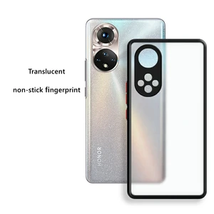 matte translucent case for huawei nova 9 pro case cover honor 50 pro nova 9 8 pro funda shockproof hard bumper for honor 50 free global shipping