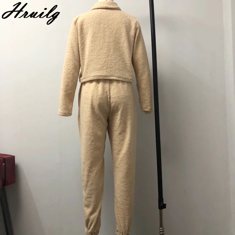 

Women Streetwear Office Slim Casual Solid Clothes Women Wild Elegant Straight Sleeve Turn Down Collar Button Two Piece Set Women