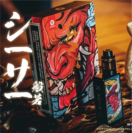 Оригинальный Vapelustion Hannya Mini 80 Вт VW Box Mod 0 96 дюймов LCD электронная сигарета с