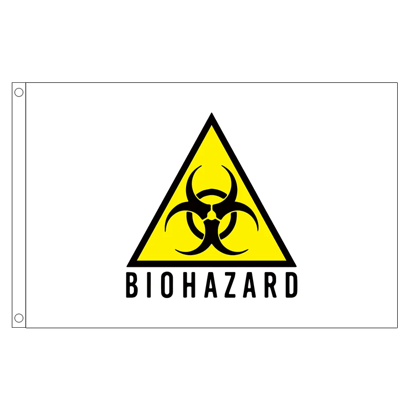 

Free Shipping xvggdg 90x150cm Biohazard Flag for Decoration banner