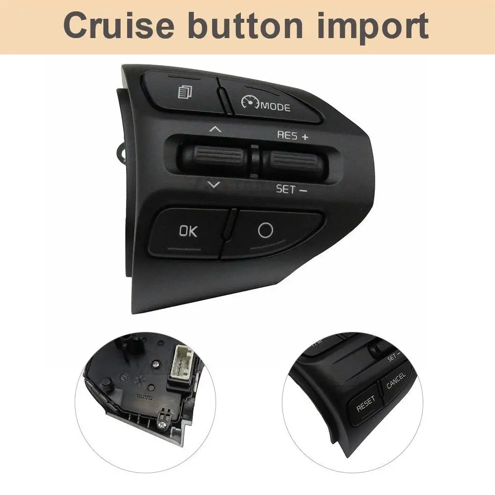 Кнопки на руль для KIA K2 RIO 2017 2018 X LINE кнопки Bluetooth телефон круиз контроль громкость