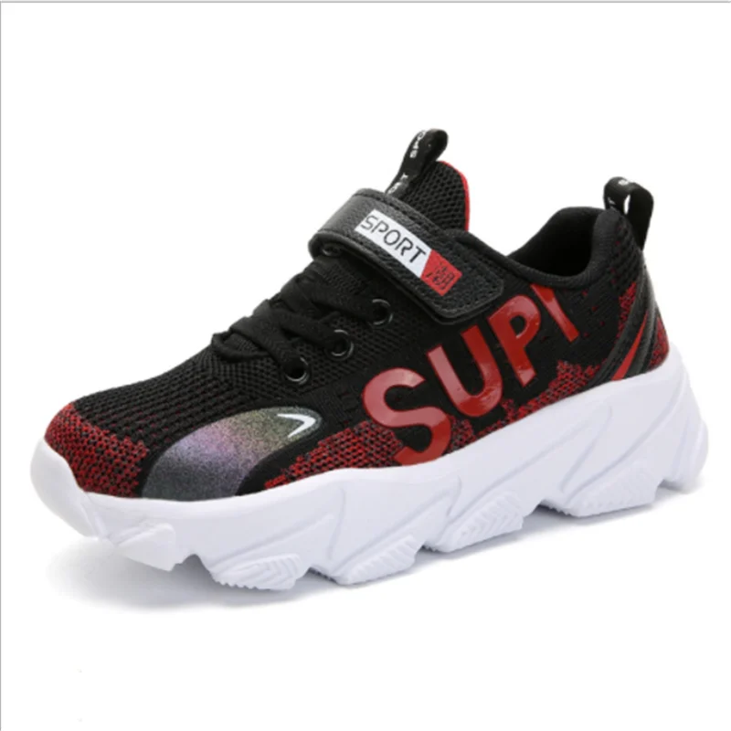 

Spring and Autumn Children's Shoes Boys Thick-soled Non-slip Sports Shoes High Quality Mesh Breathable Boys Casual Running Shoe