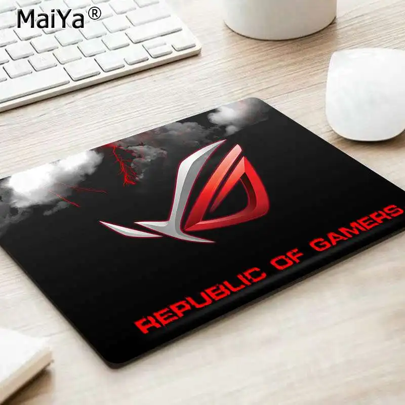 MaiYa свой собственный коврик Asus логотип красивый коврик для мышки в стиле аниме игровой коврик мышь