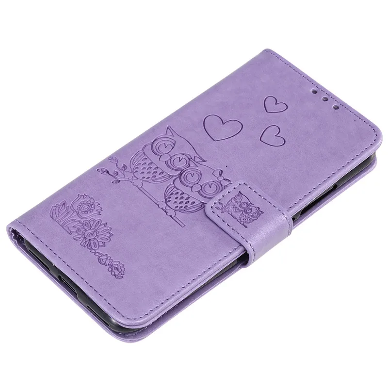 Кожаный чехол-книжка для Xiaomi Mi A3 чехол MIA3 Etui 3D сова искусственная кожа сумка чехлы