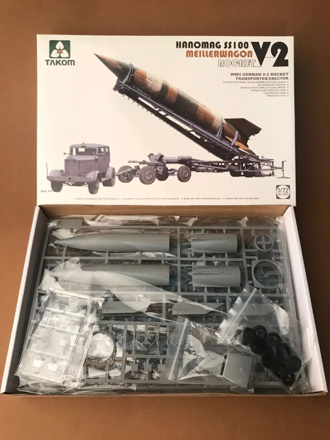 Takom 1/72 5001 немецкая искусственная ракета отображение величины здоровья Hanomag