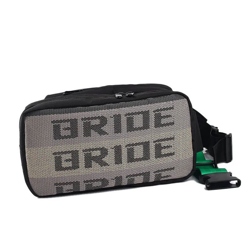 Забавная холщовая поясная сумка JDM для автомобиля гоночная уличная дорожная