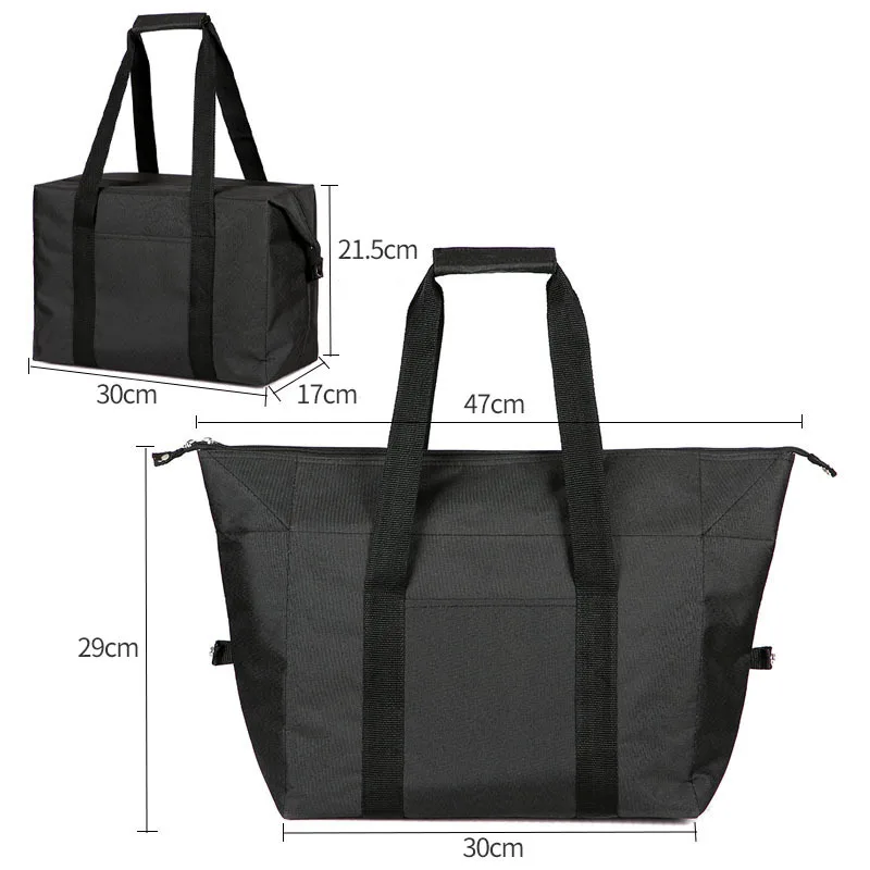 Bag Large Capacity Ice Pack Outdoor Portable Aluminum Foil F