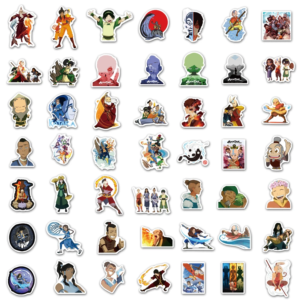 100 шт. Аватар: последняя наклейка Airbender s сделай сам для велосипеда мотоцикла