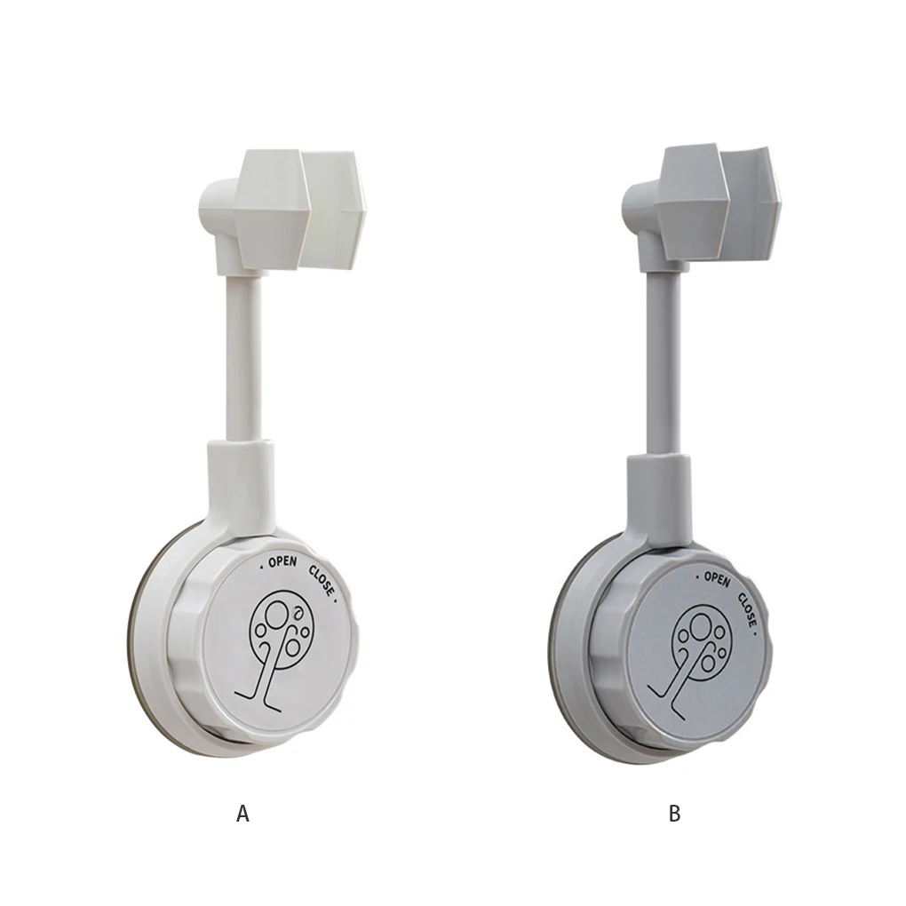 

Suction Cup Shower Holder Adjustable Shower Head Holder Universal Bathroom Bracket Nozzle Base Stand Punch-Free Rotation 1pc