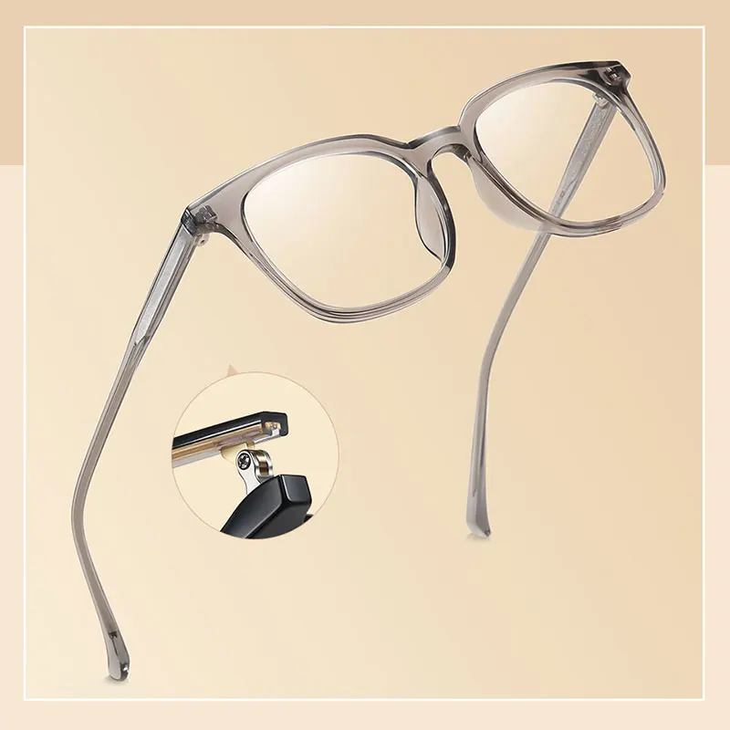 

Glasses For Man and Woman Full Rim Acetate and TR Frame Eyewears Square Shapr Retro Style Myopia Spectacles