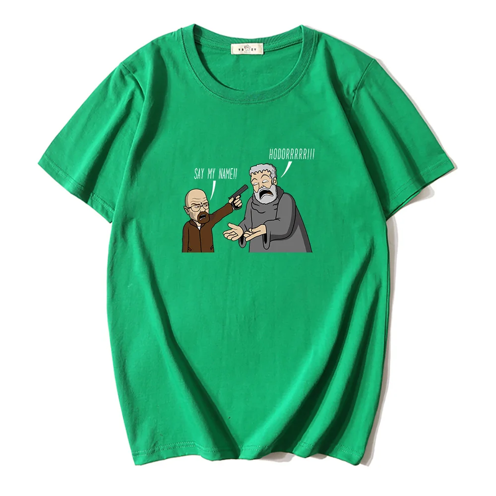 Крутая забавная Мужская футболка из 100% хлопка с принтом и коротким рукавом топы