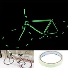 Светоотражающие велосипедные наклейки, люминесцентная отражающая лента для горных велосипедов, клейкая лента, украшение для велоспорта, Аксессуары для велосипеда