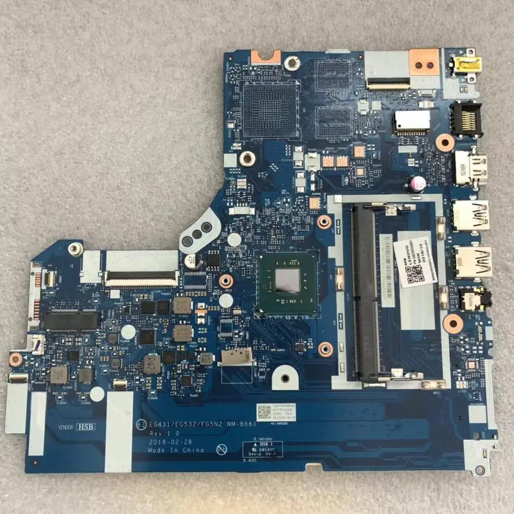 Материнская плата для ноутбука Lenovo IdeaPad 330 15 15IGM EG431/EG532 NM B661 DDR4 100% Testa ok|Материнские