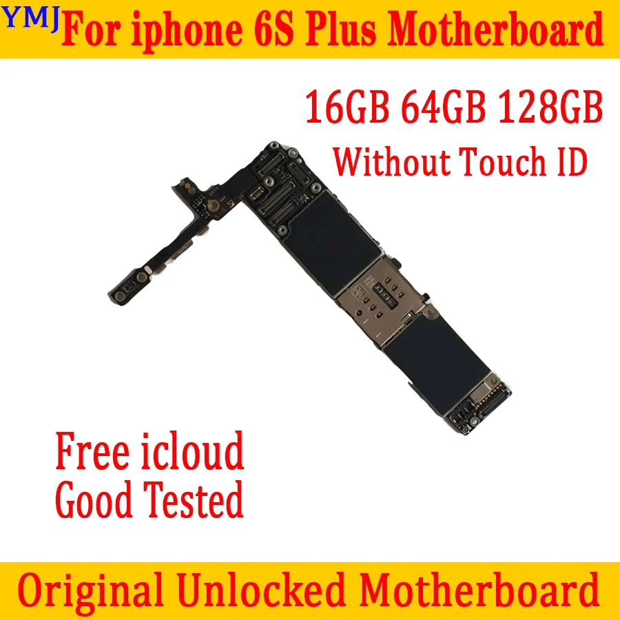 16 ГБ 32 64 128 с/без Touch ID для материнской платы iphone 6S Plus 100% оригинальная