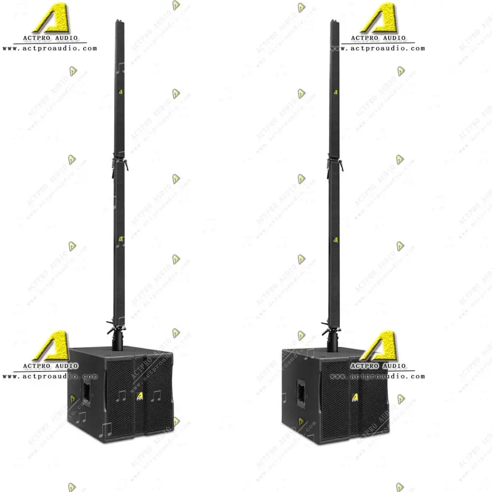 Белая профессиональная Колонка Ka162 мультимедийная активная для домашнего