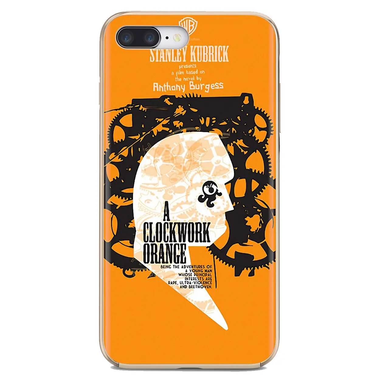 Мягкий чехол с заводным оранжевым постером для iPhone 11 Pro 4 4S 5 5S SE 5C 6 6S 7 8X10 XR XS Plus Max iPod