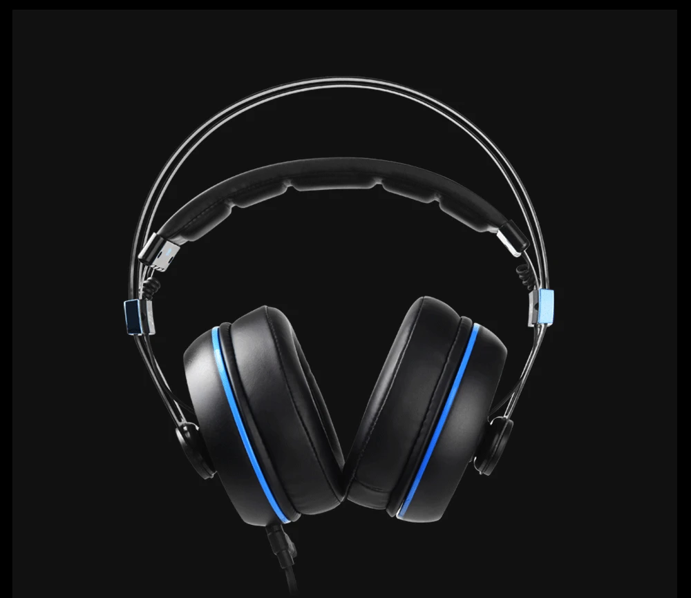 SADES Armor USB игровая гарнитура Realtek игровая аудио легкая RGB подсветка Шумоподавление для ПК