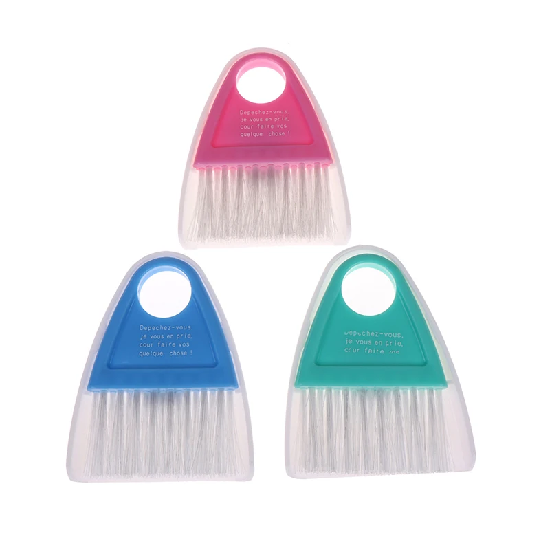 Мини настольный Пластик развертки Чистящая щетка для чистки клавиатуры