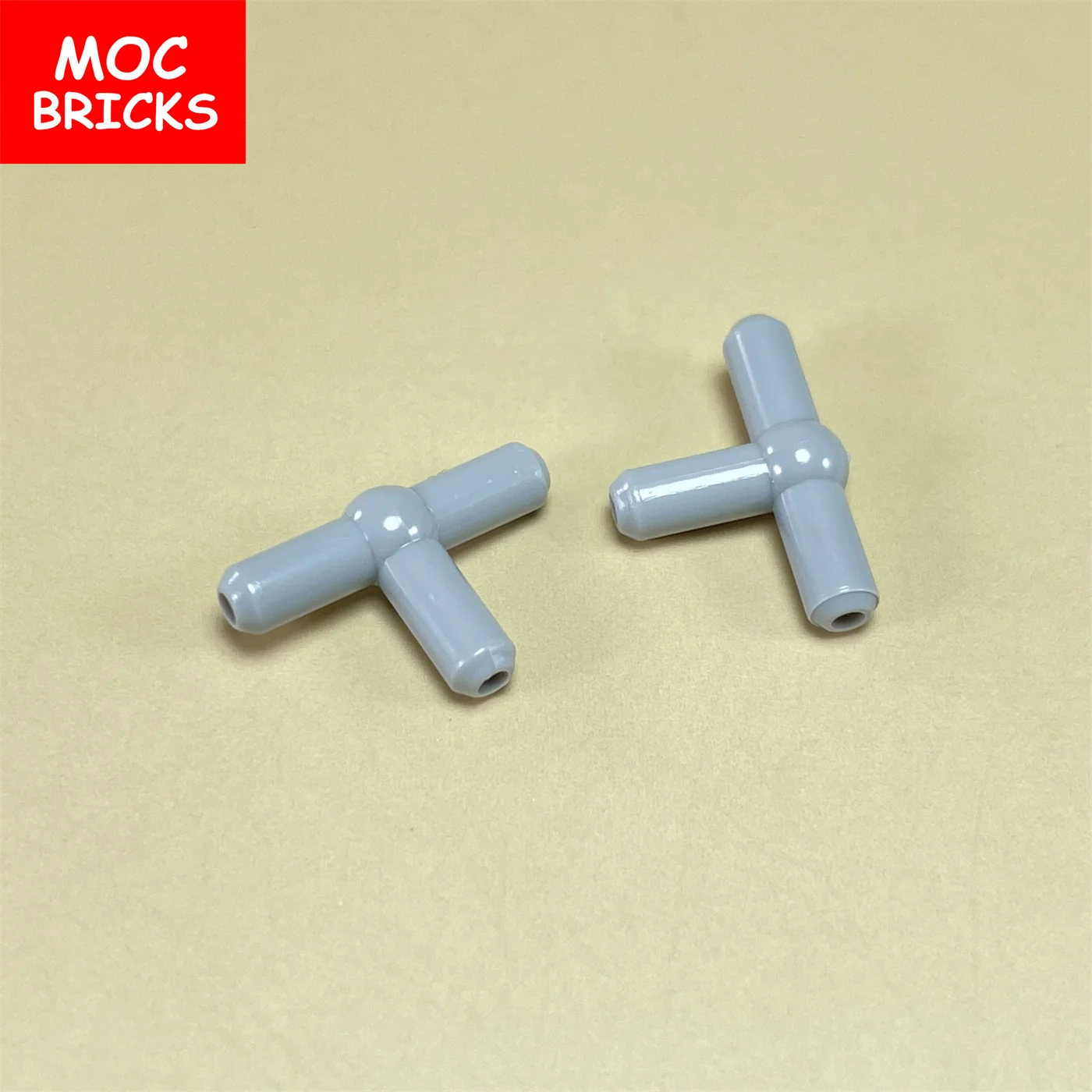 Конструктор MOC 20 шт./лот пневматический т Т-образный с шариком в центре совместим