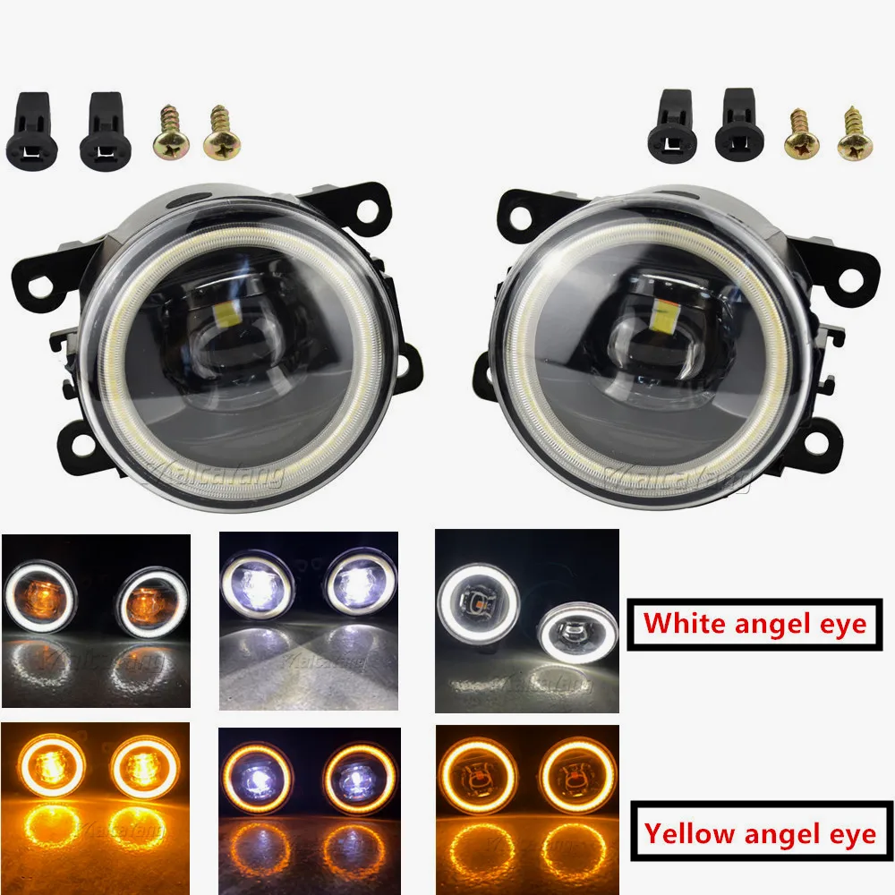 

1 пара автомобильных противотуманных светильник Angel Eye DRL дневные хосветильник для Opel Corsa D Hatchback Astra G H Zafira B MPV Vectra C Meriva A