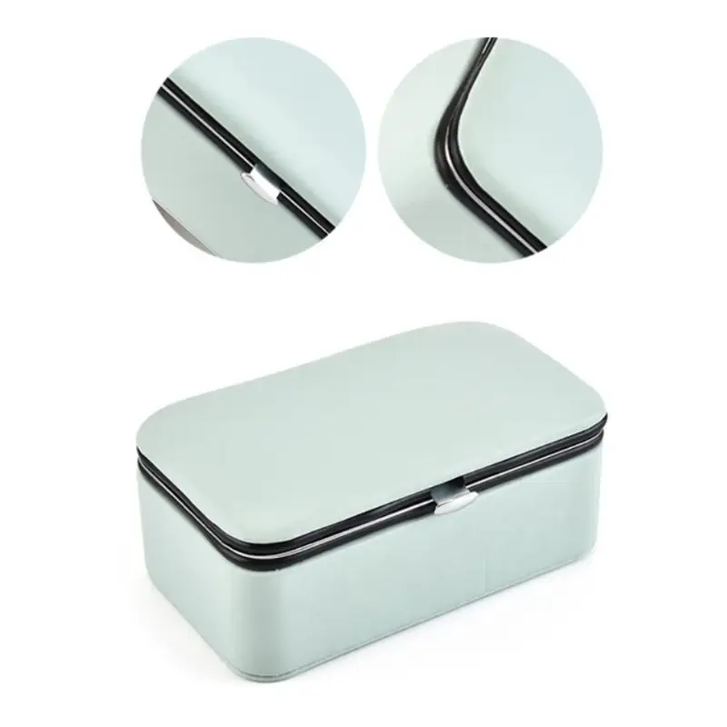 

Jewelry Organizer Display Travel Case Portable Grids Necklace Earrings Ring Stud Ear Storage Box Household D17 20 Dropshipping