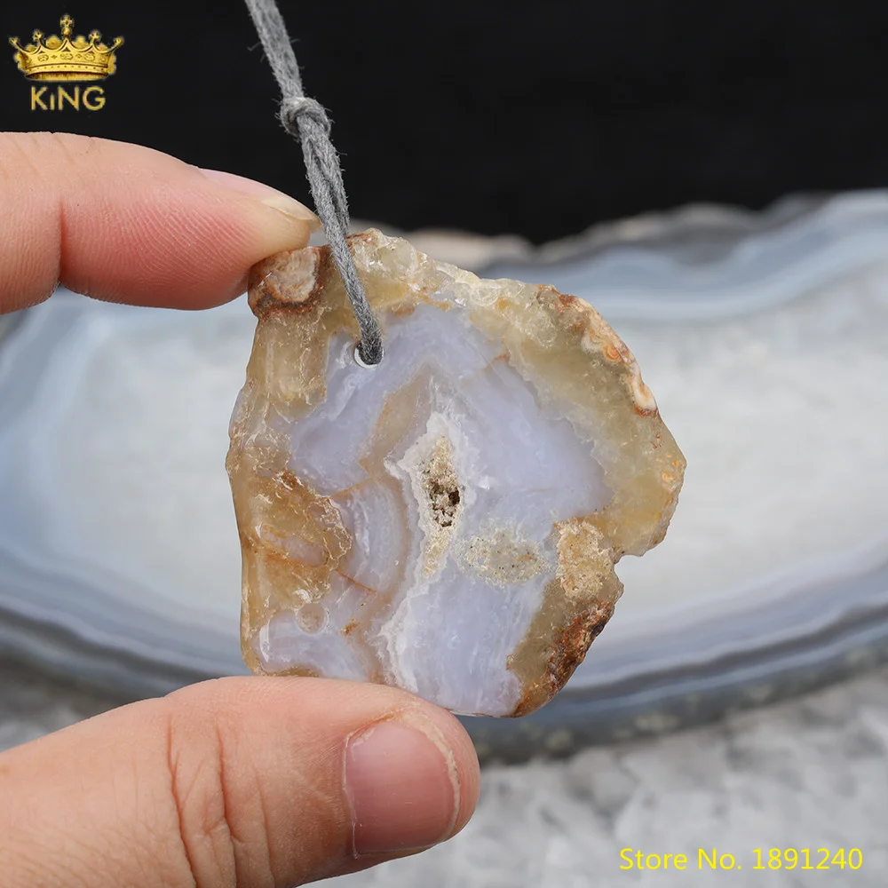 10pcs Natural Purple Chalcedony Irregular Slab Pendants Jewelry,Purple Agates Slice Beads Charms For DIY Jewelry Accessories